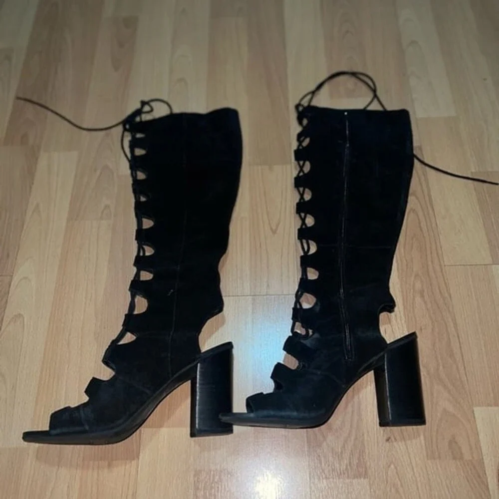 Franco Sarto Cutout Boots